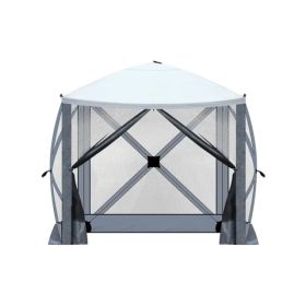 6.8' x 7.2' Outdoor pop-up camping canopy (Option: as picture)