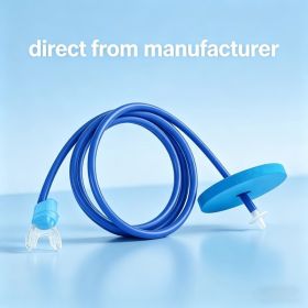 Splash-Proof Dry-Top Diving Snorkel Leak-Resistant Silicone Underwater Breathing Valve For Safe Submerged Diving,Free Nose Clip Included (Option: Standard 79in Single Tube)